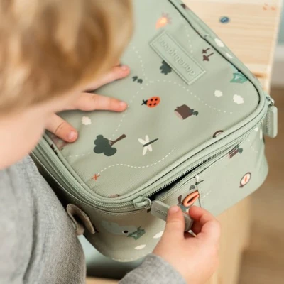 Done by Deer Torba Termiczna dla Dzieci 28L Tiny Trails Green