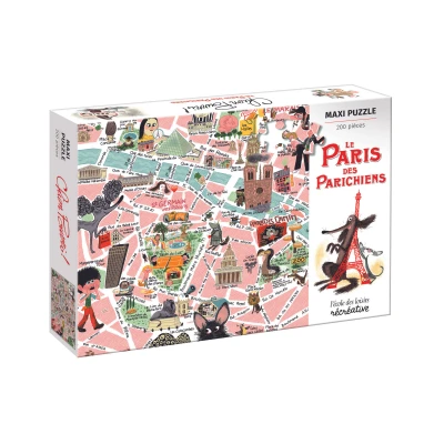 MOULIN ROTY Puzzle CHIEN POURRI w Paryżu 200 el.