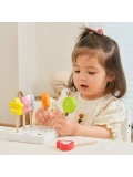 VIGA Drewniane Lizaki Zestaw do Sklepu Cukierni 6 szt. dla Dzieci 18m+