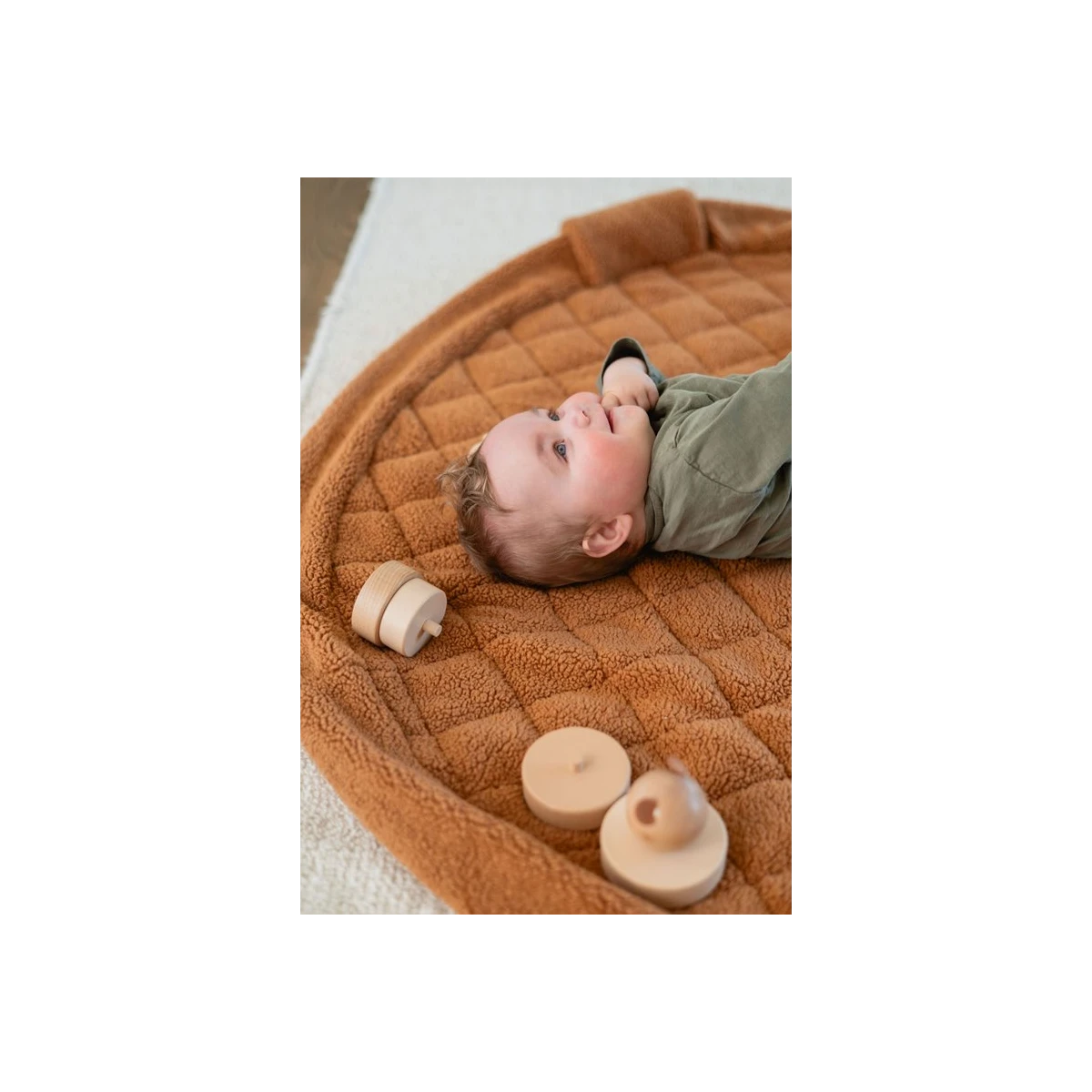 Play&Go NOOMAD SOFT Mata i Worek na Zabawki 3w1 Teddy Brown