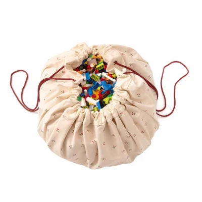 Play&Go NOOMAD Worek na Zabawki i Mata do Zabawy 2w1 Cherry