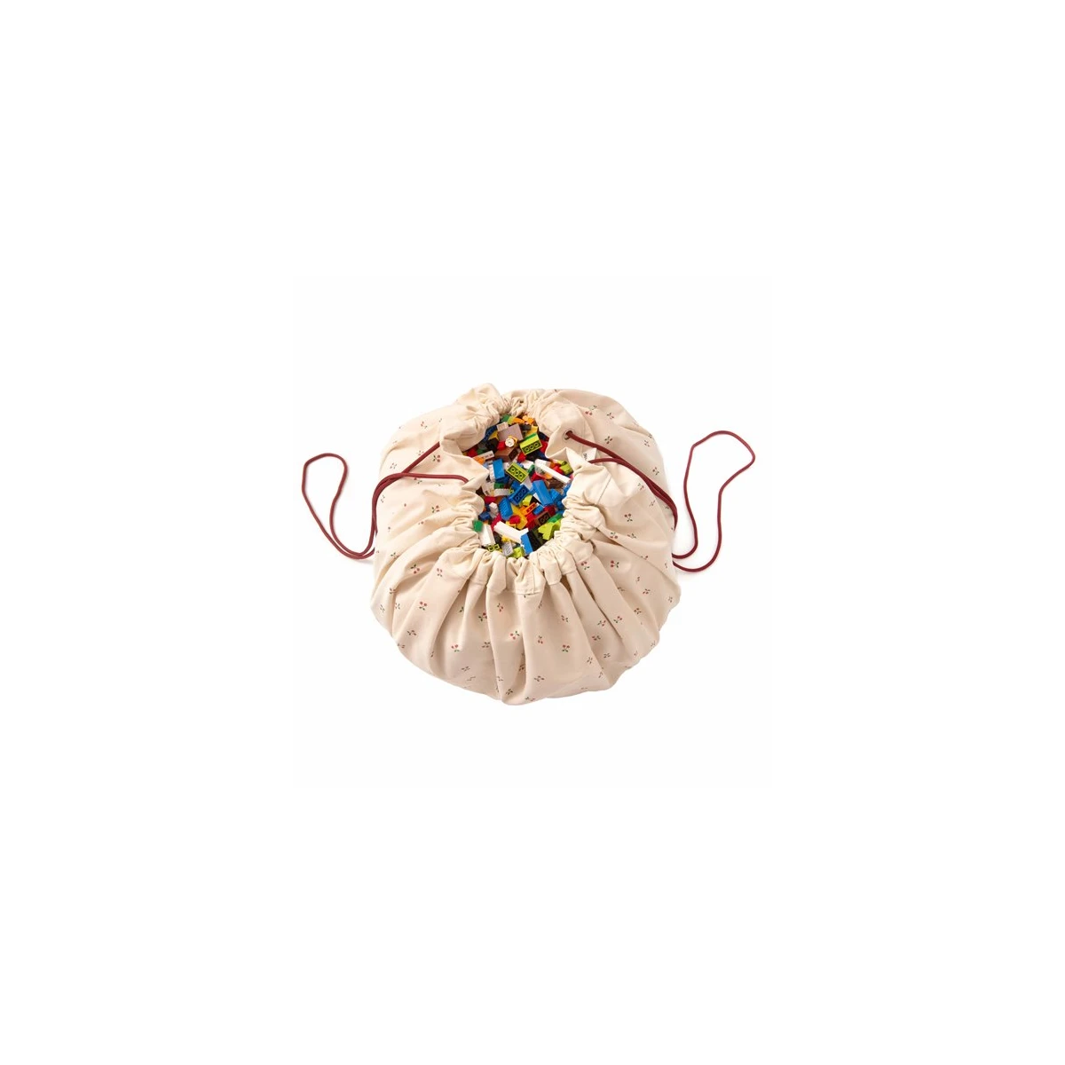 Play&Go NOOMAD Worek na Zabawki i Mata do Zabawy 2w1 Cherry