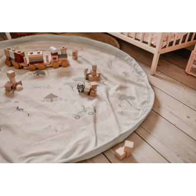 Play&Go NOOMAD Worek na Zabawki i Mata do Zabawy 2w1 Jungle