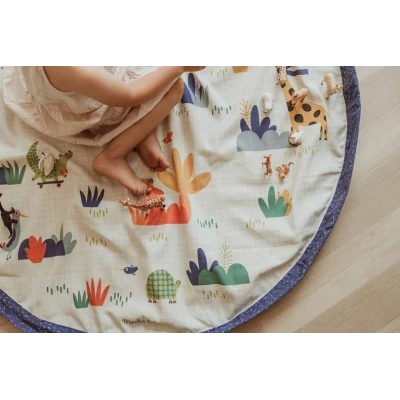 Play&Go NOOMAD Worek na Zabawki i Mata do Zabawy 2w1 Moulin Roty