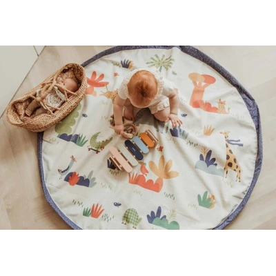 Play&Go NOOMAD Worek na Zabawki i Mata do Zabawy 2w1 Moulin Roty