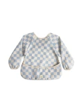 Mushie Śliniak z Rękawami Blue Check