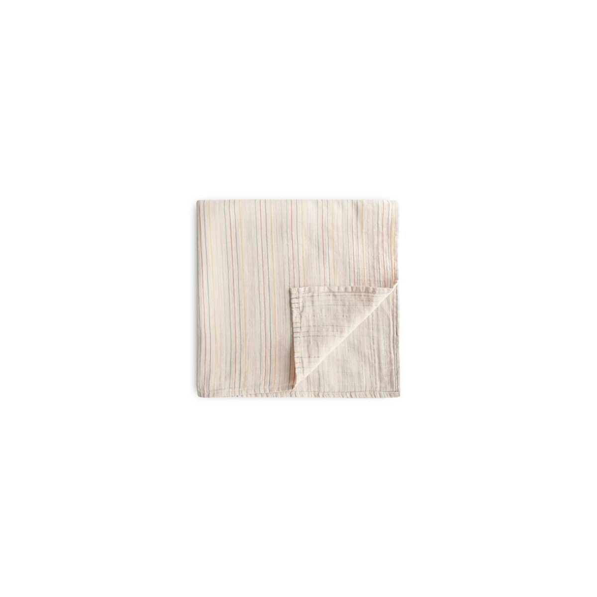 Mushie Otulacz z bawełny organicznej 120x120cm Retro Stripes
