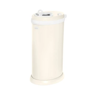 Ubbi Stalowy Kosz na Pieluchy Matte Ivory