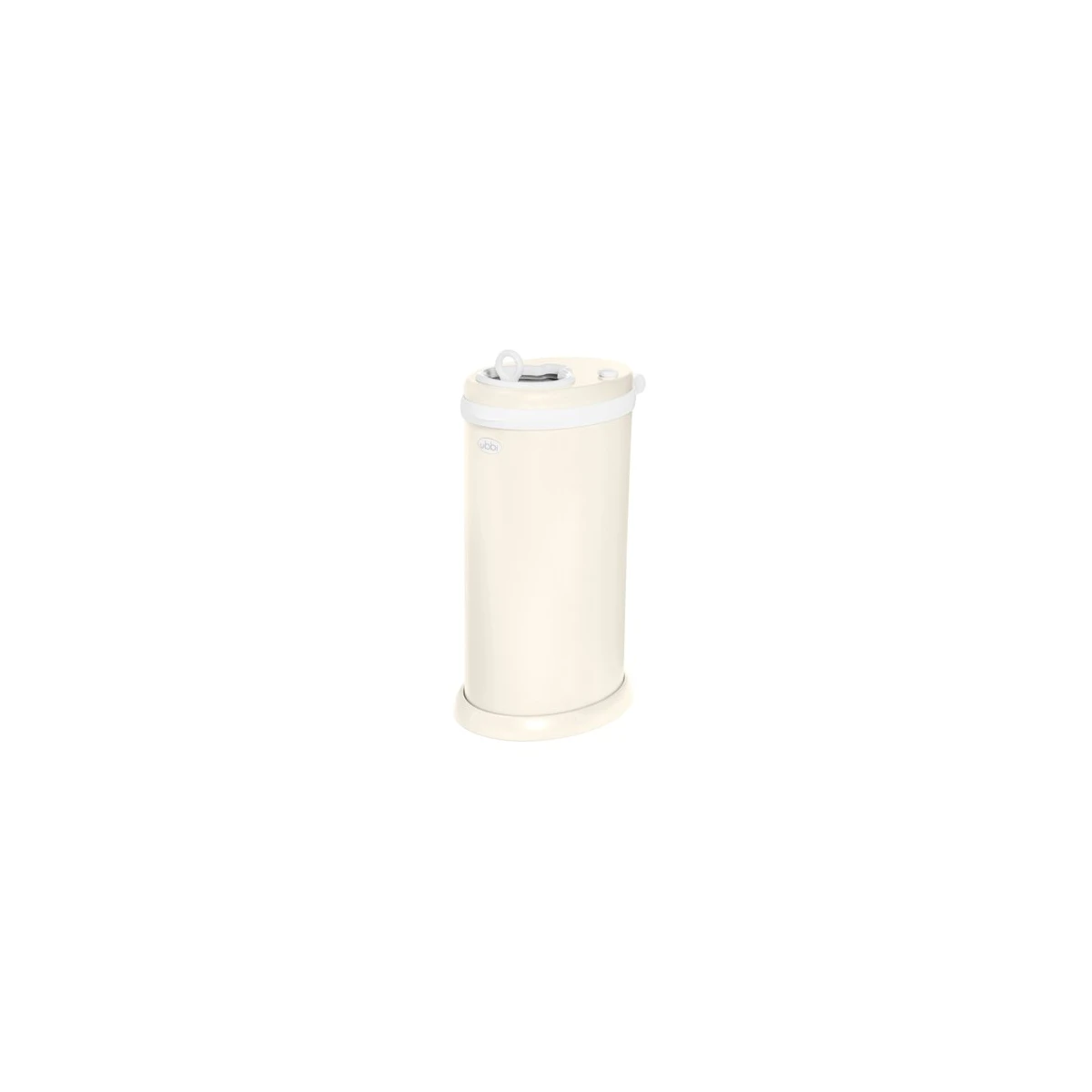Ubbi Stalowy Kosz na Pieluchy Matte Ivory
