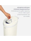 Ubbi Stalowy Kosz na Pieluchy Matte Ivory