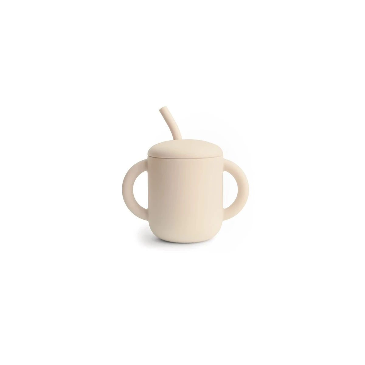 Mushie Kubek ze słomką 175 ml Shifting Sand