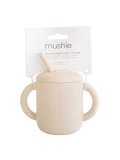 Mushie Kubek ze słomką 175 ml Shifting Sand