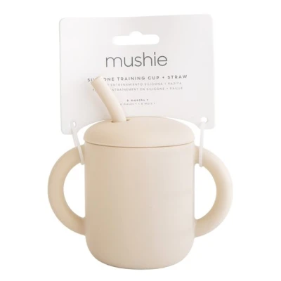 Mushie Kubek ze słomką 175 ml Shifting Sand