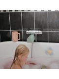 Mushie Silikonowy kubek do spłukiwania głowy Blush