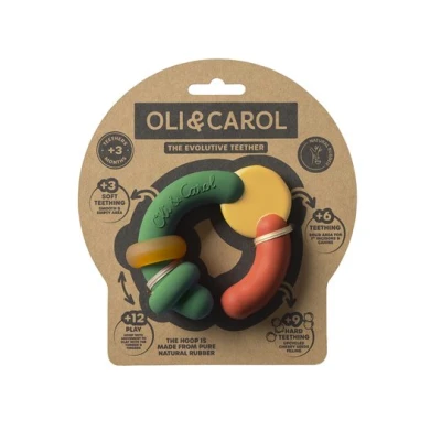Oli & Carol Gryzak Dla Niemowląt z Kauczuku Evolutive Capsule