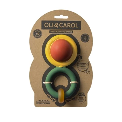 Oli & Carol Grzechotka Sensoryczna z Kauczuku Evolutive Capsule
