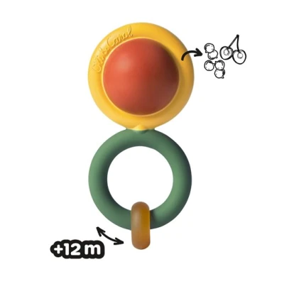 Oli & Carol Grzechotka Sensoryczna z Kauczuku Evolutive Capsule