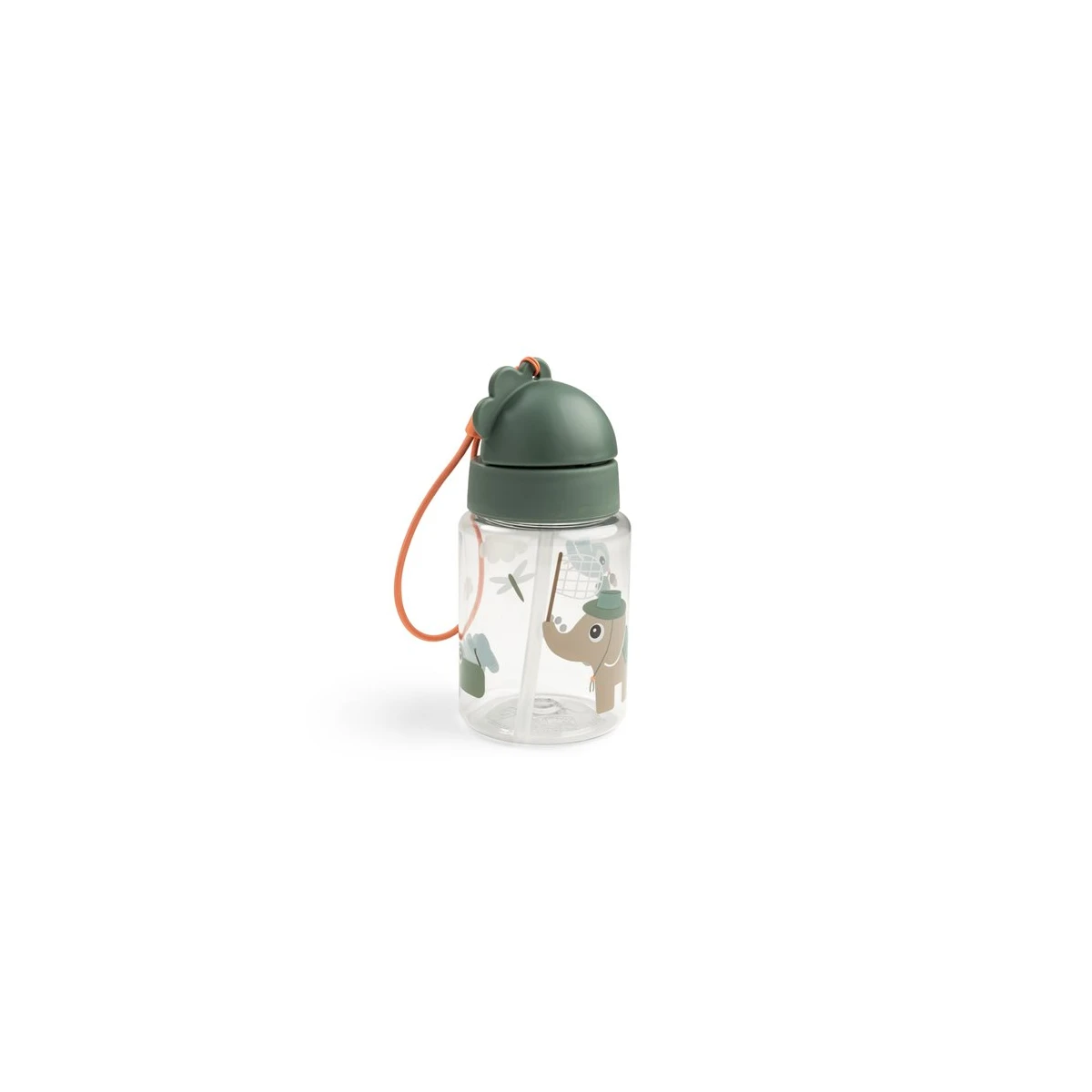Done by Deer Bidon dla Dziecka 280ml Tiny Trails Green
