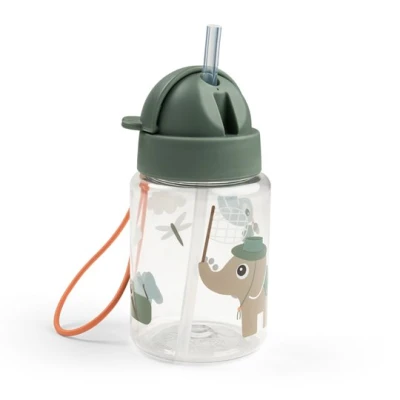 Done by Deer Bidon dla Dziecka 280ml Tiny Trails Green