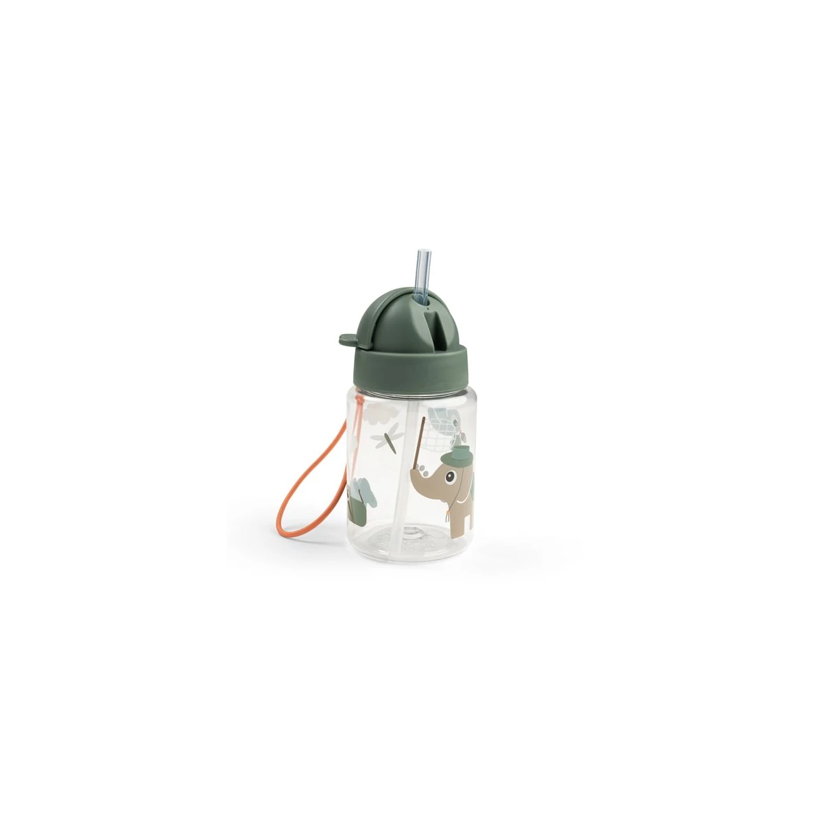 Done by Deer Bidon dla Dziecka 280ml Tiny Trails Green