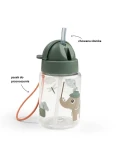 Done by Deer Bidon dla Dziecka 280ml Tiny Trails Green