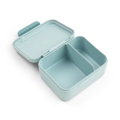 Done by Deer Lunchbox dla Dziecka z Widelczykami Tiny Farm Blue