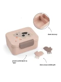 Done by Deer Lunchbox dla Dziecka z Widelczykami Tiny Farm Powder