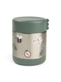 Done by Deer Termos Obiadowy dla Dziecka 300ml Tiny Trails Green