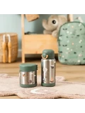 Done by Deer Termos Obiadowy dla Dziecka 300ml Tiny Trails Green