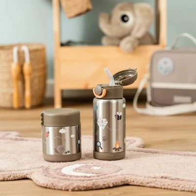 Done by Deer Termos Obiadowy dla Dziecka 300ml Tiny Trails Sand