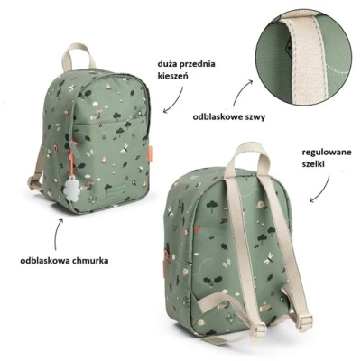 Done by Deer Plecak dla Dziecka 75 l Tiny Trails Green