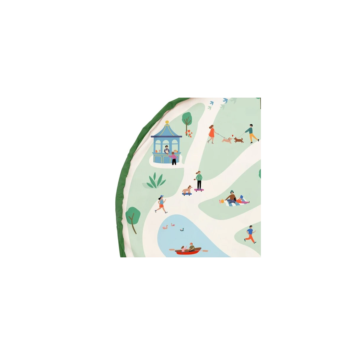 Play&Go NOOMAD OUTDOOR Worek na Zabawki i Mata do Zabawy 2w1 Parc