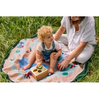 Play&Go NOOMAD OUTDOOR Worek na Zabawki i Mata do Zabawy 2w1 Parc