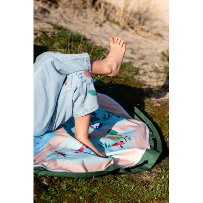 Play&Go NOOMAD OUTDOOR Worek na Zabawki i Mata do Zabawy 2w1 Parc