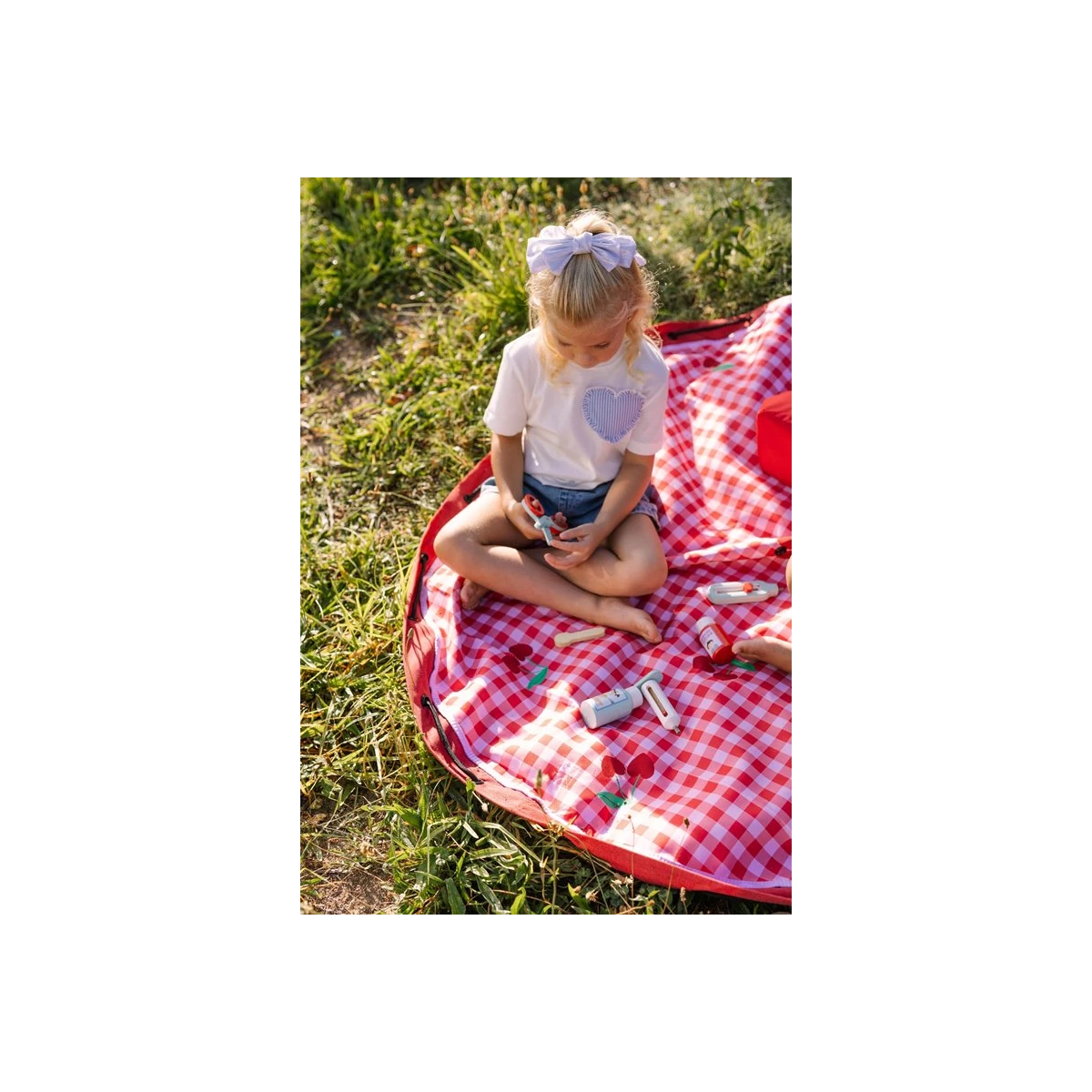 Play&Go NOOMAD OUTDOOR Worek na Zabawki i Mata do Zabawy 2w1 Picn