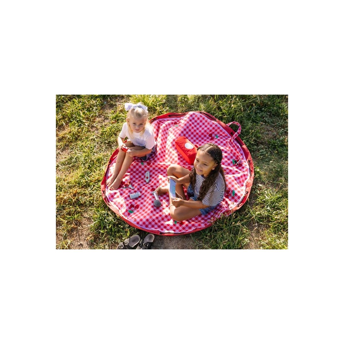 Play&Go NOOMAD OUTDOOR Worek na Zabawki i Mata do Zabawy 2w1 Picn
