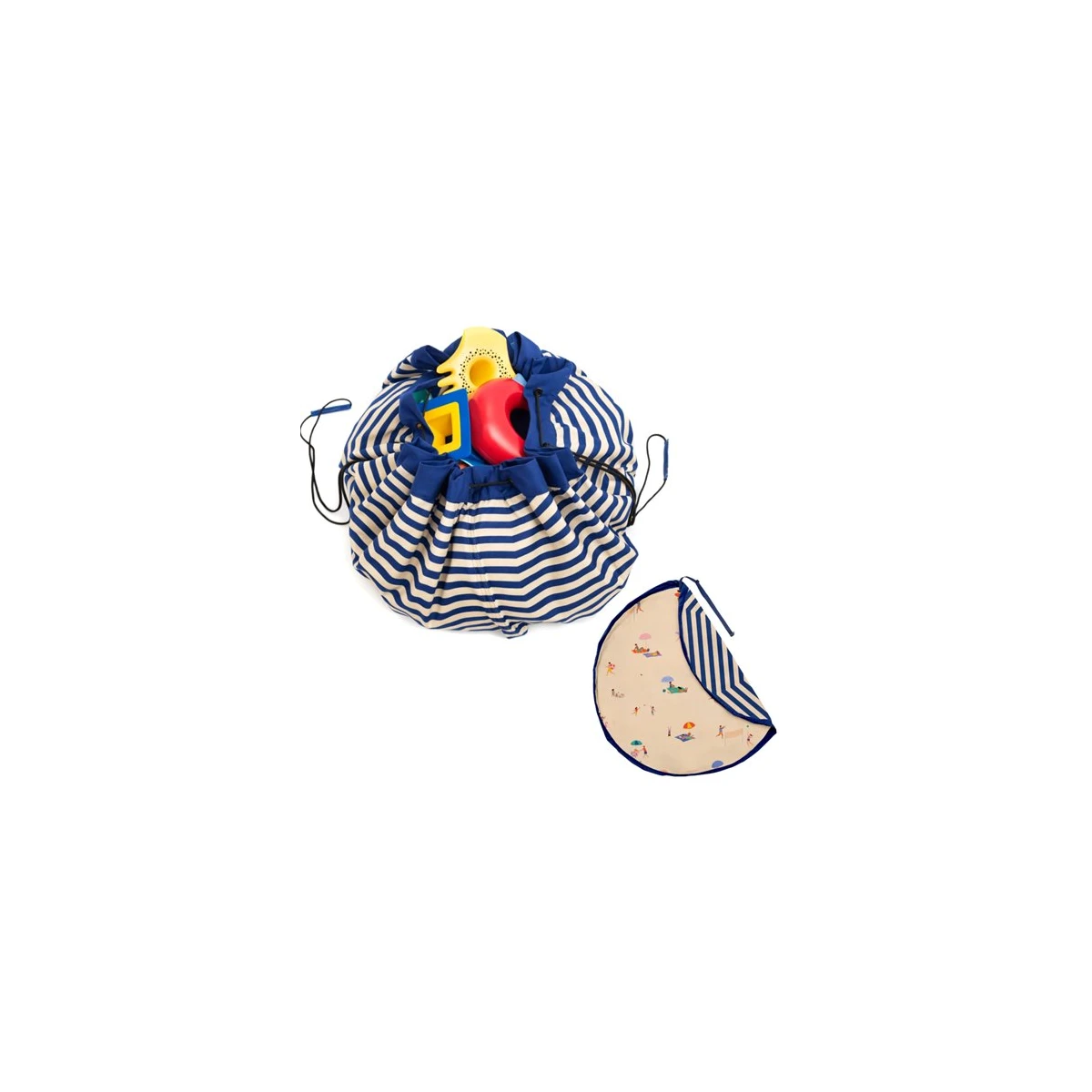 Play&Go NOOMAD OUTDOOR Worek na Zabawki i Mata do Zabawy 2w1 Beac