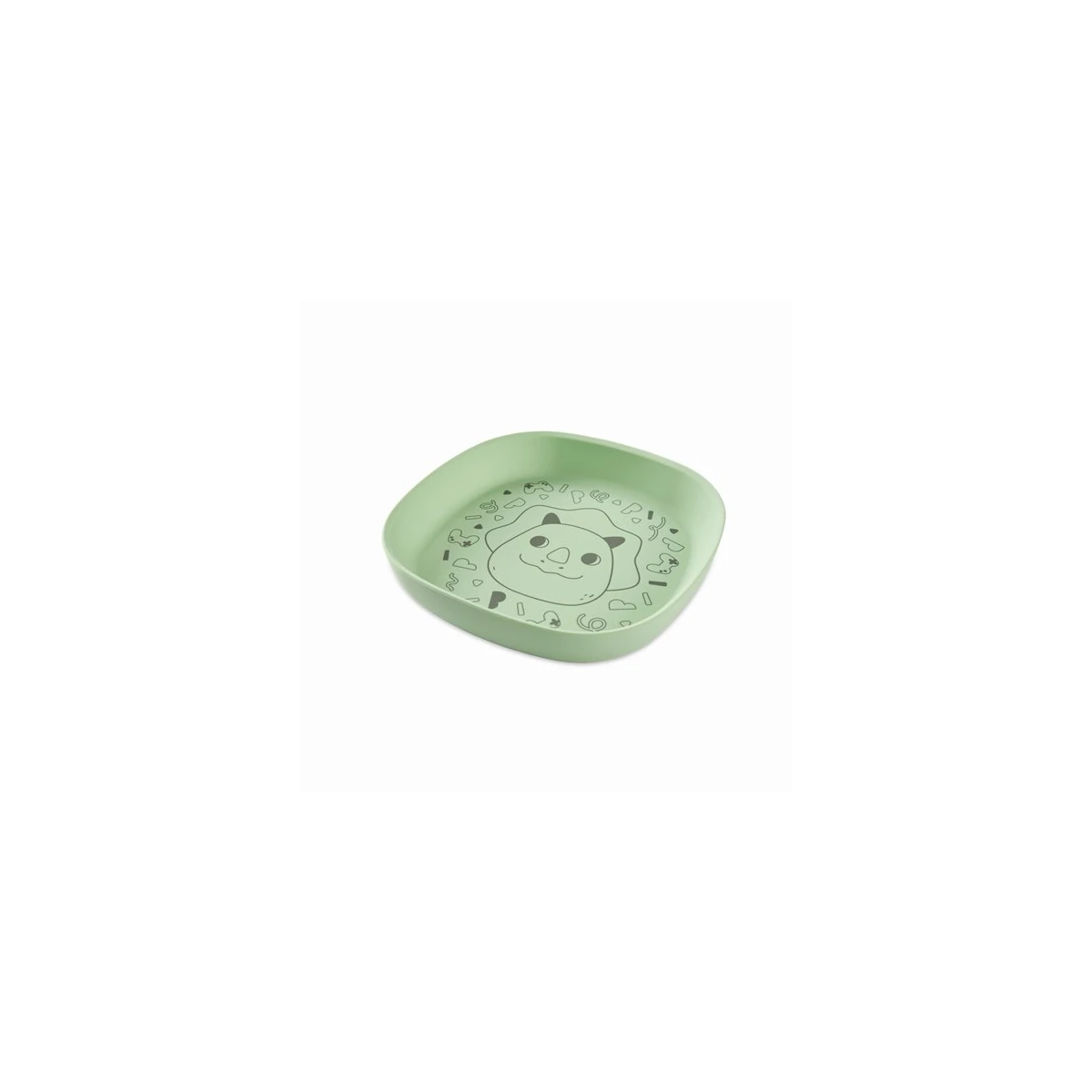 Skip Hop Talerzyk dla Dziecka Silikonowy Green Besties Squad