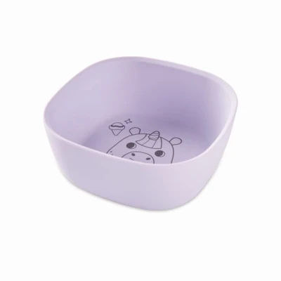 Skip Hop Miska dla Dziecka Silikonowa Purple Besties Squad