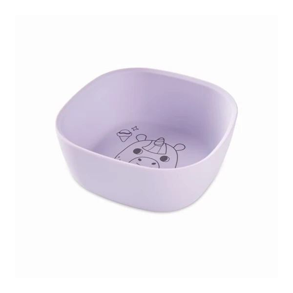 Skip Hop Miska dla Dziecka Silikonowa Purple Besties Squad