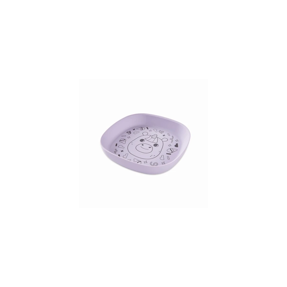 Skip Hop Talerzyk dla Dziecka Silikonowy Purple Besties Squad