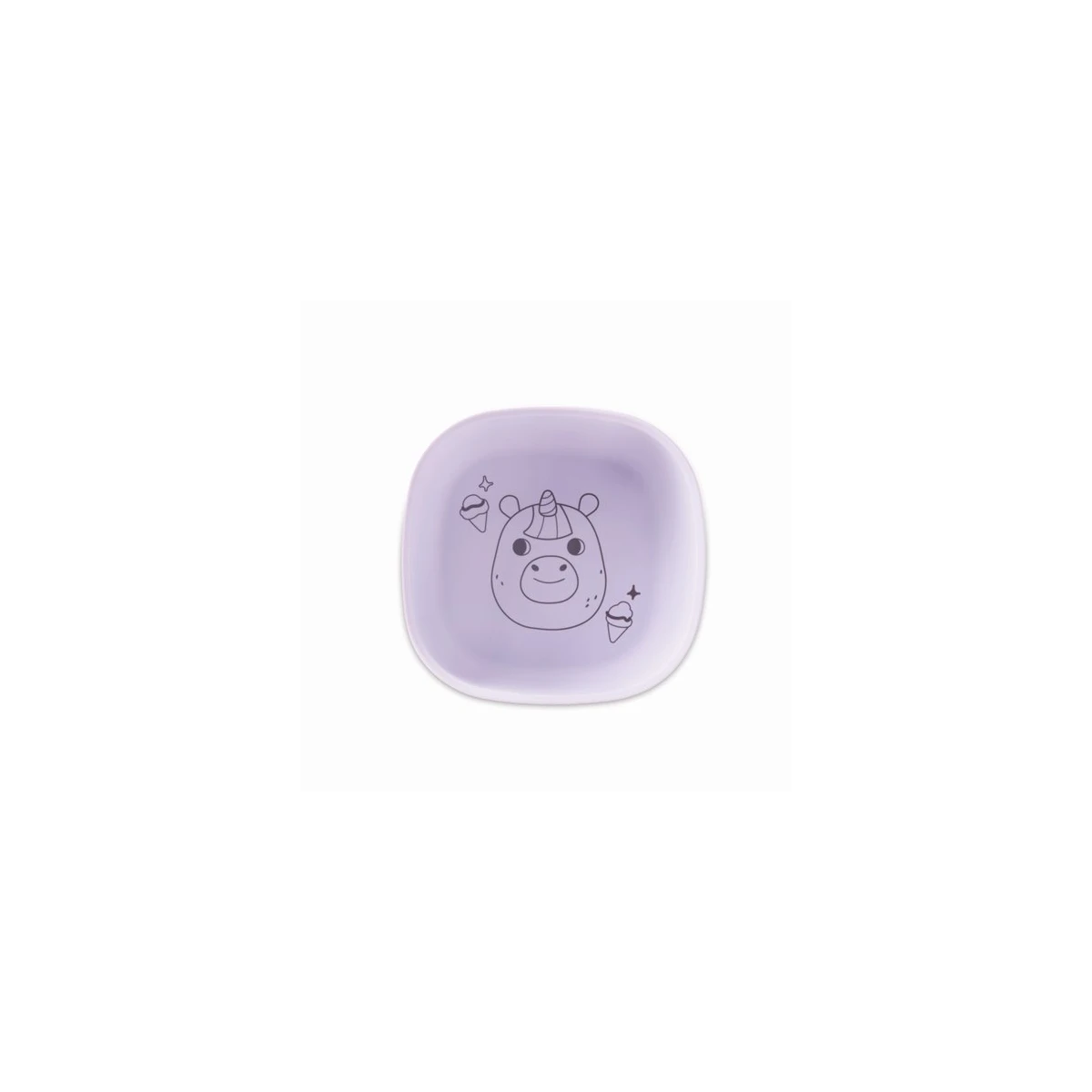 Skip Hop Miska dla Dziecka Silikonowa Purple Besties Squad
