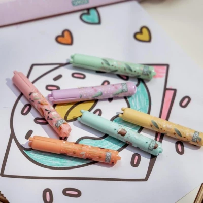SASSI EDITORE Mini zakreślacze pastelowe 6 szt. SASSI Mix