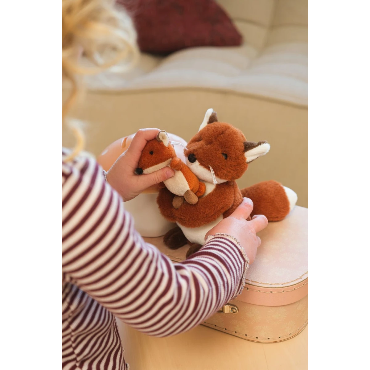 EGMONT TOYS Pluszak Lisek z dzieckiem