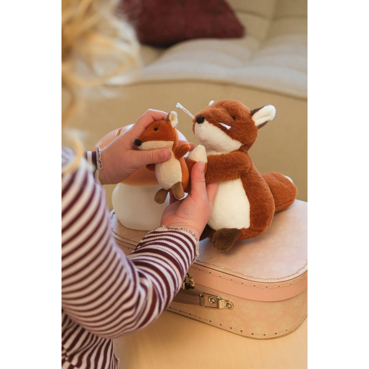 EGMONT TOYS Pluszak Lisek z dzieckiem