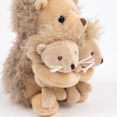 EGMONT TOYS Pluszowy Jeżyk z bliźniakami