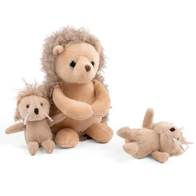 EGMONT TOYS Pluszowy Jeżyk z bliźniakami