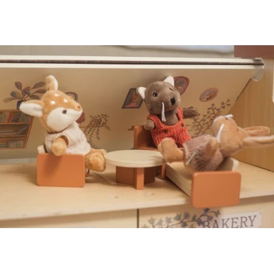EGMONT TOYS Kawiarnia i piekarnia z meblami i figurkami przyjaciół