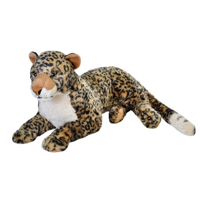 WILD REPUBLIC Leżący leopard maskotka dla dziecka 76 cm Cuddlekins Jumbo