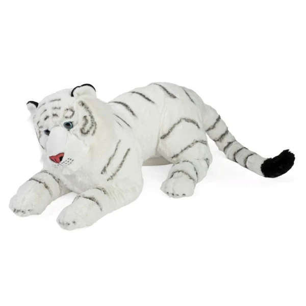 WILD REPUBLIC Leżący tygrys biały maskotka dla dziecka 76 cm Cuddlekins Jumbo